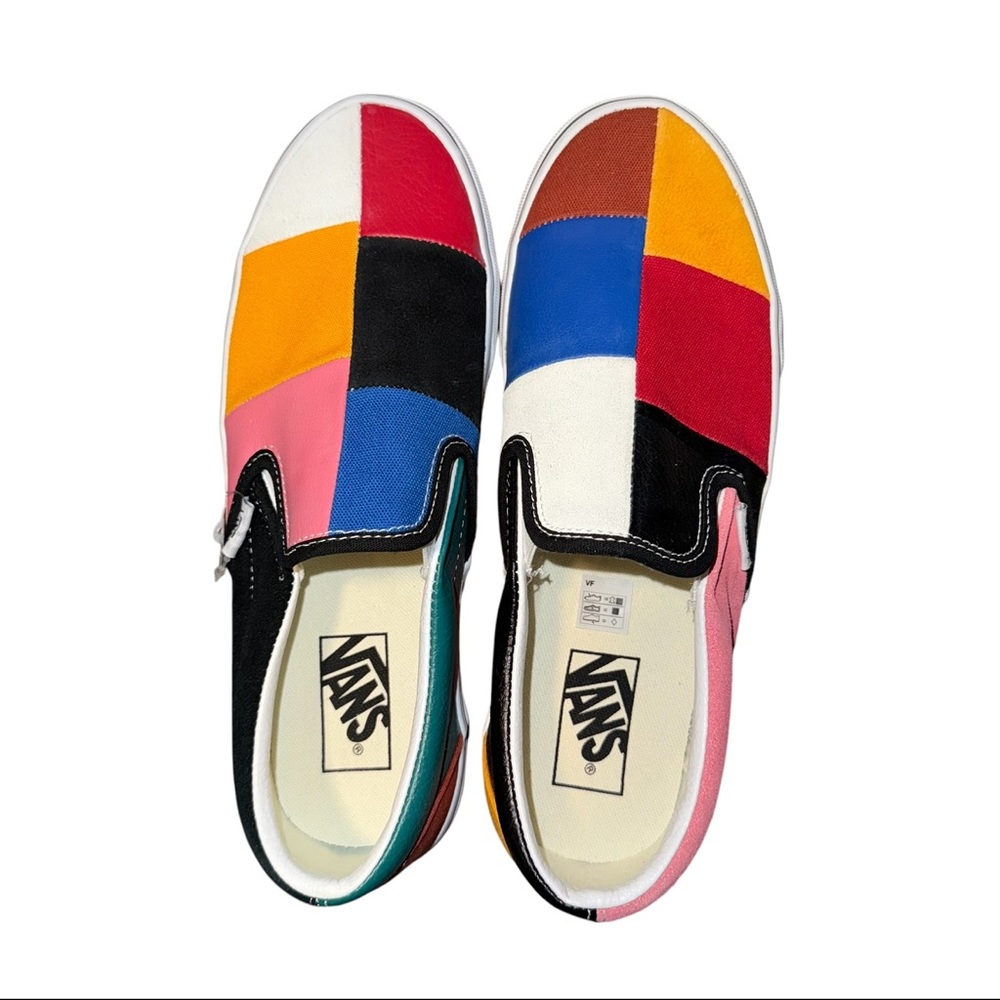 Classic Slip-On (Patchwork/Multi/True White) - Picture 4 of 6